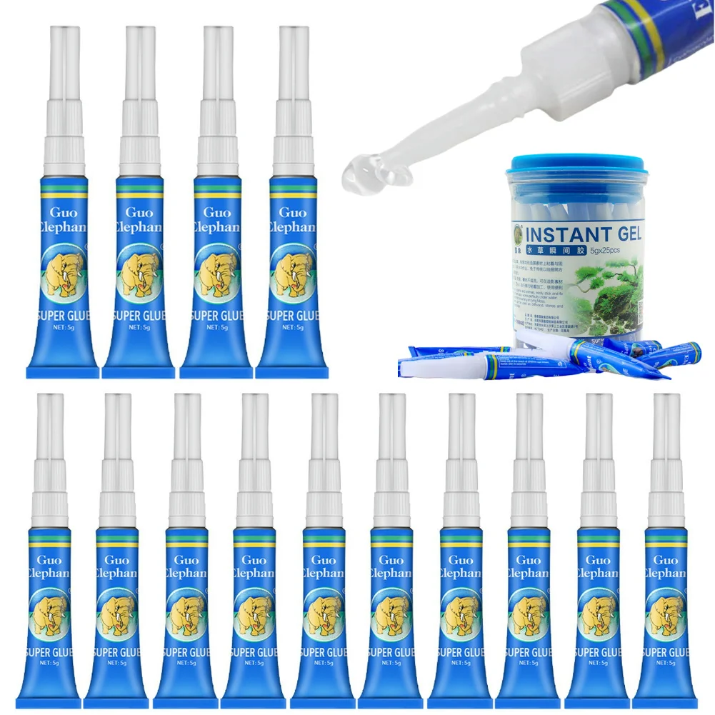 Aquarium Plant Glue Gel - النباتات المائية Driftwood تحت الماء جل