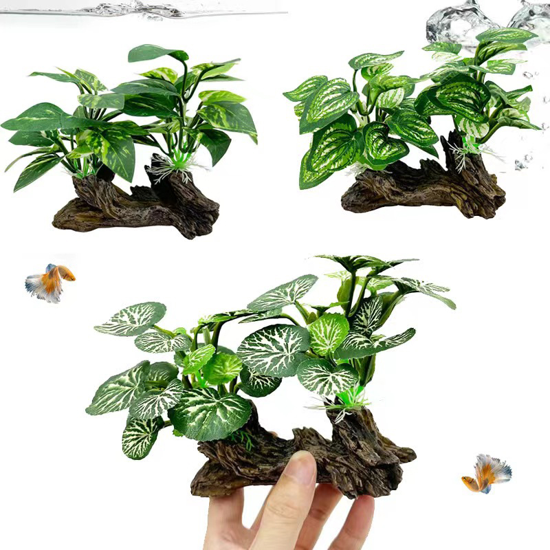 Aquarium Planted Background - العشب الاصطناعي تحت الماء حوض للأسماك