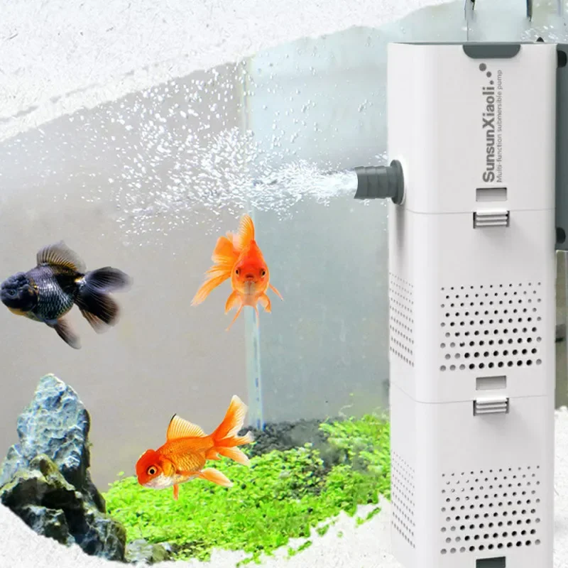 Aquarium Plant Iron - 3 في 1 مضخة فلتر حوض