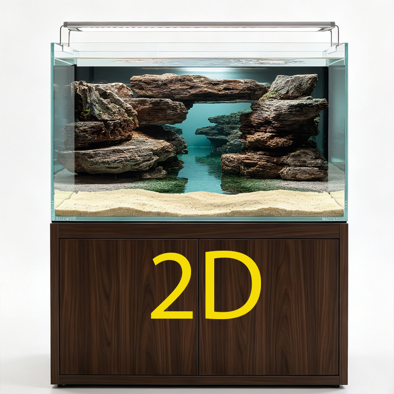 Aquascape Stone Seiryu - صخور طبيعية متعددة الطبقات لتزيين أحواض