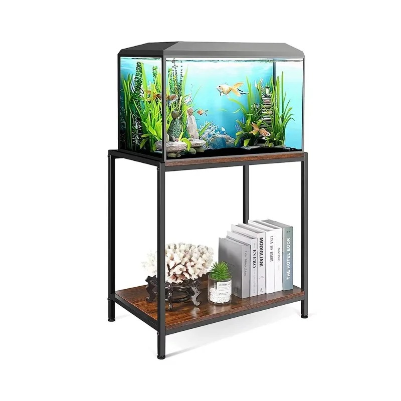 Aquarium Plant Factory - حامل حوض أسماك معدني متين متعدد