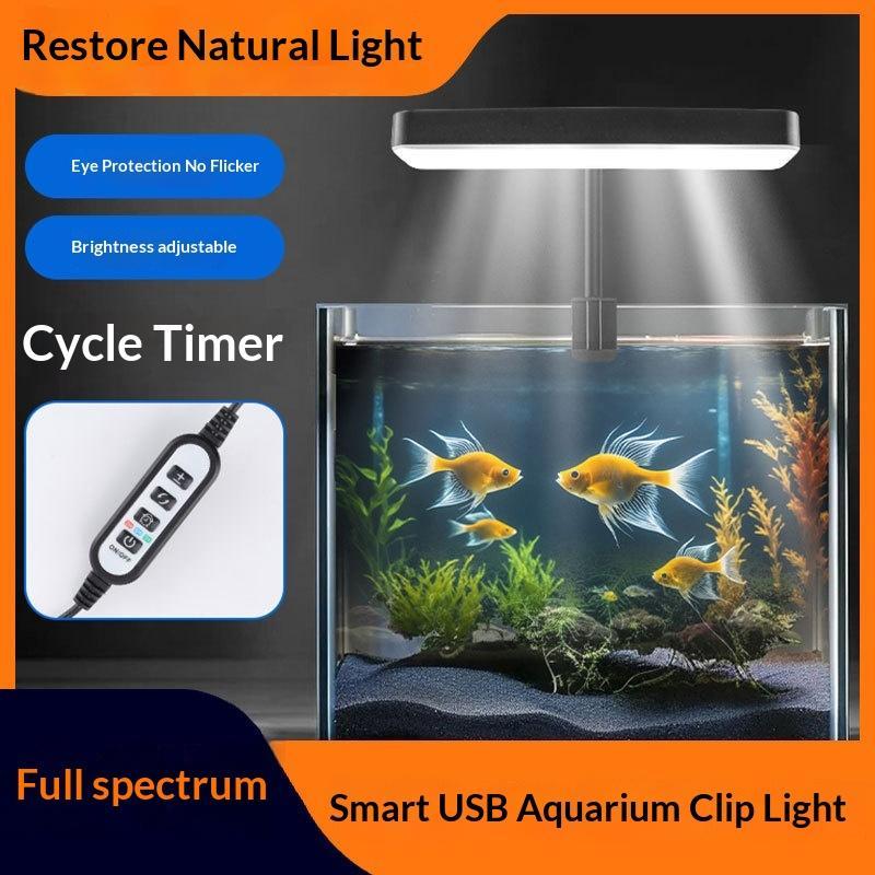 Aquarium Planted Plants - إضاءة LED كاملة الطيف لأحواض السمك