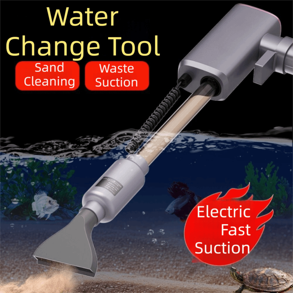 Planted Aquarium Cleaning - مكنسة كهربائية أوتوماتيكية لحوض السمك بعمر