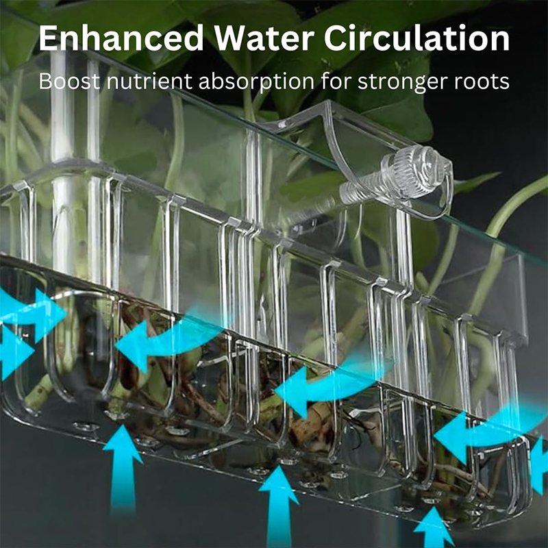 سلة زراعة مائية شفافة للأحواض  - مراجعة Aquarium Planted Wall وسعره