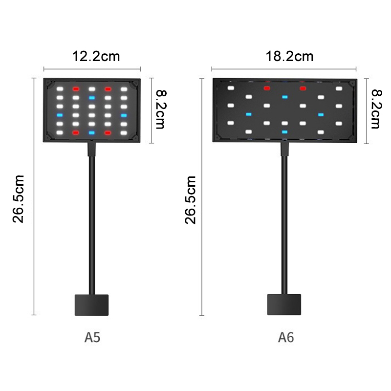 مصباح LED لحوض السمك يعمل عبر  - مراجعة Aquarium Plant Iron وسعره