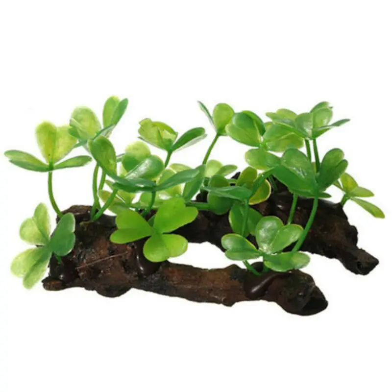 البلاستيك شجرة السلحفاة الاصطن - مراجعة Planted Aquarium Making وسعره