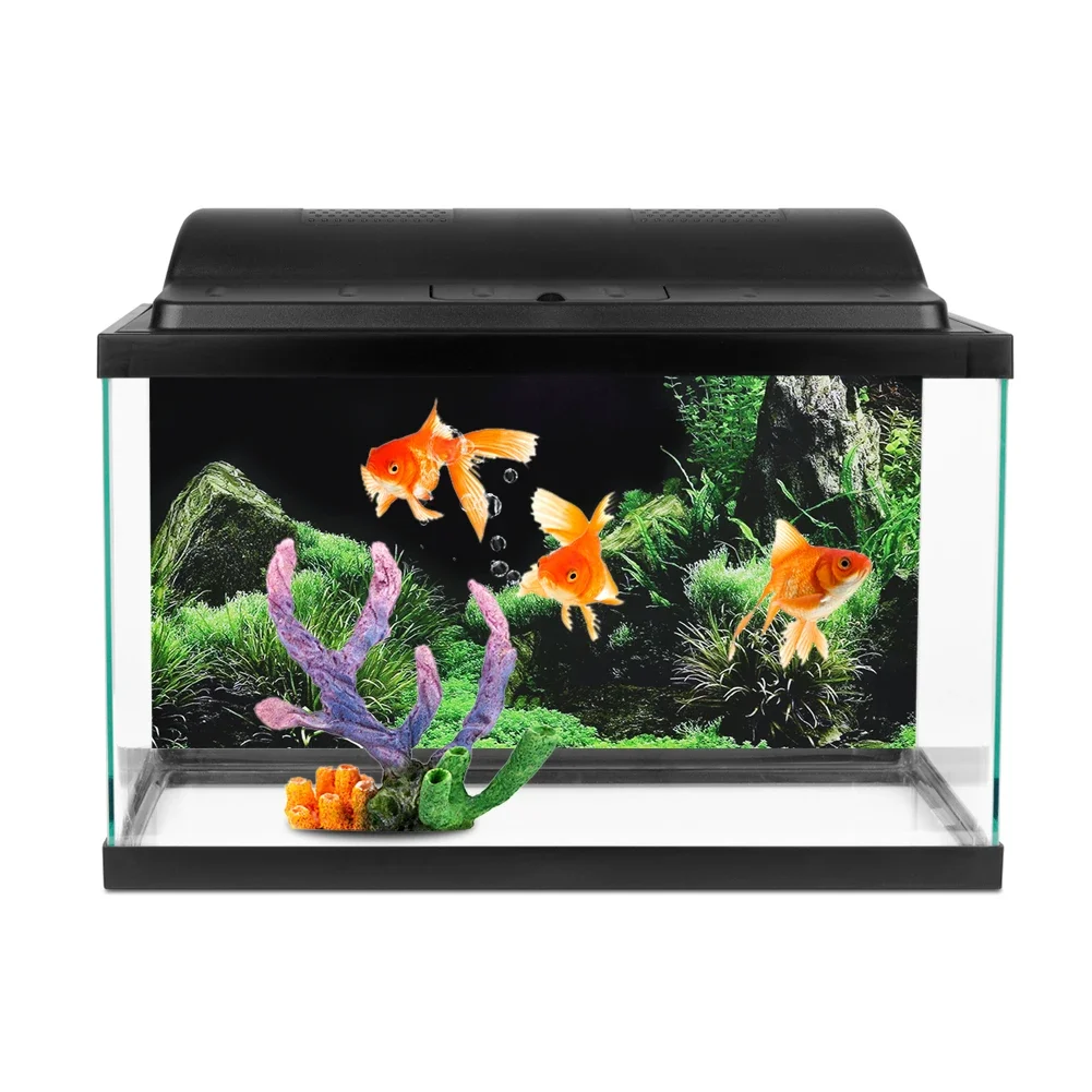 خلفية ل حوض السمك ملصق ثلاثية  - مراجعة Aquarium Planted Background وسعره