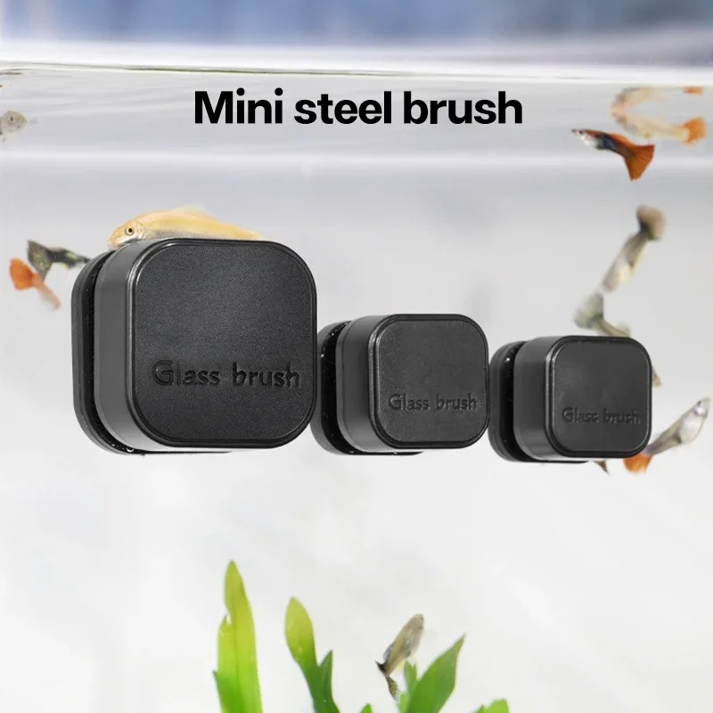 فرشاة مغناطيسية مربعة صغيرة، م - مراجعة Planted Aquarium Cleaning وسعره