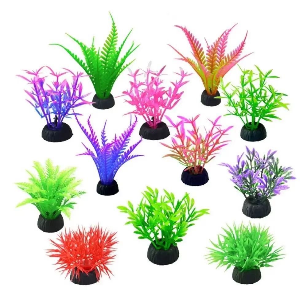 نباتات اصطناعية بلاستيكية لأحو - مراجعة Aquarium Planted Background وسعره
