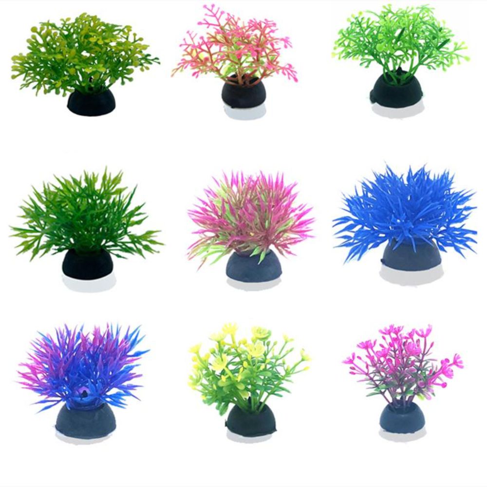 نباتات اصطناعية بلاستيكية لأحو - مراجعة Aquarium Planted Background وسعره