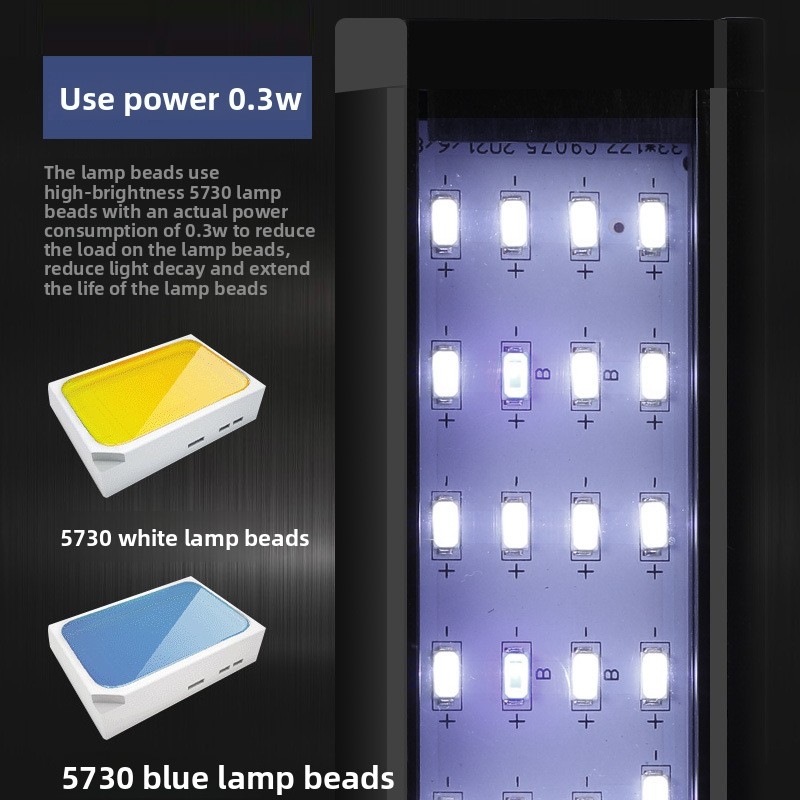إضاءة LED احترافية لأحواض السم - مراجعة Aquarium Plant Iron وسعره