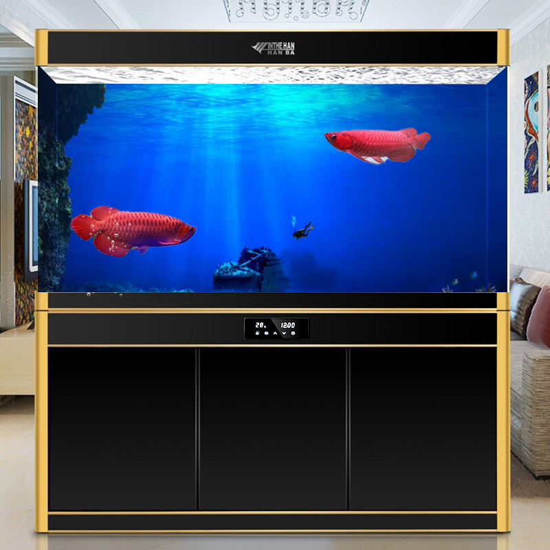 1 قطعة خزان الأسماك خلفية اللو - مراجعة Aquarium Planted Background وسعره