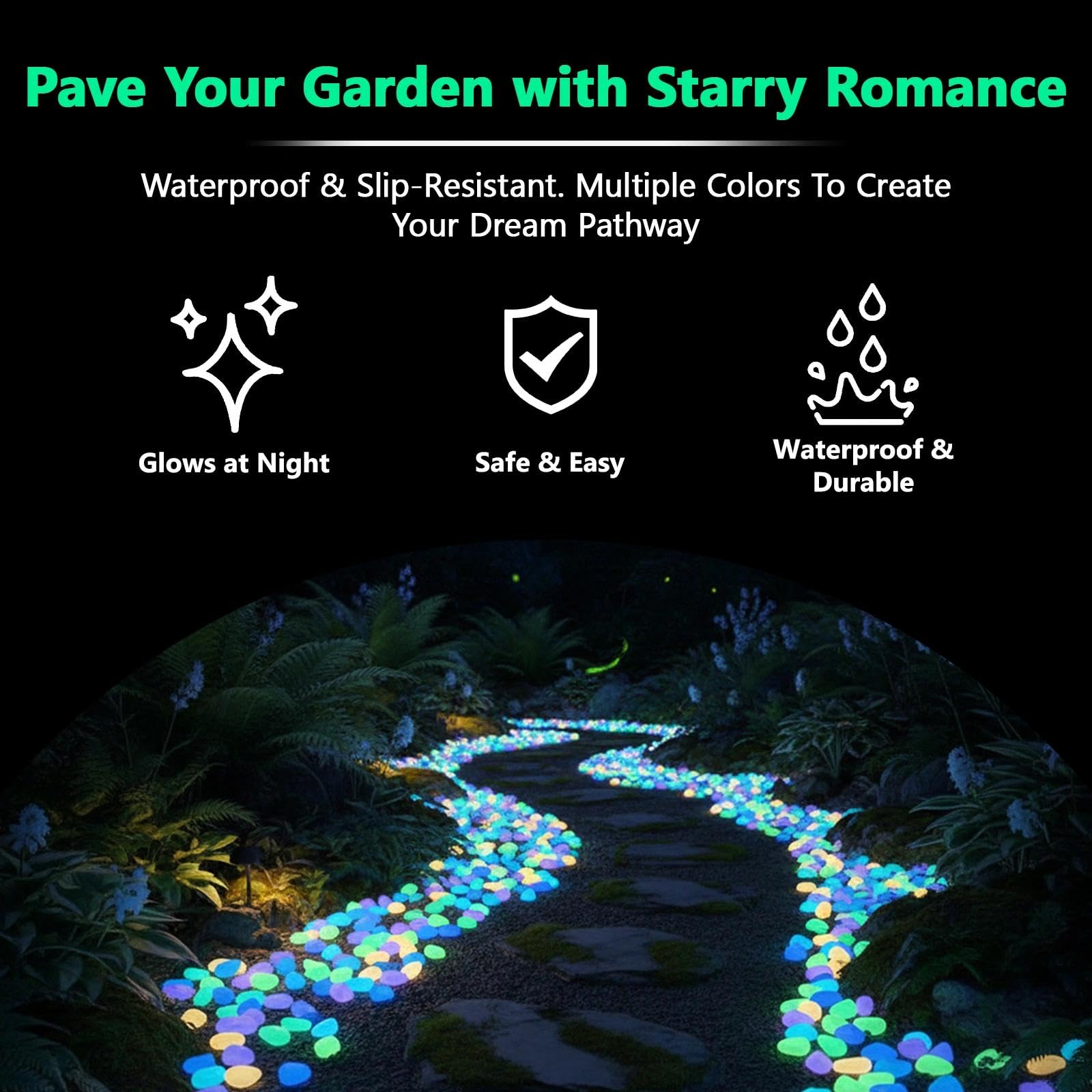 حصى متوهج في الظلام للنباتات ا - مراجعة Aquarium Planted Plants وسعره
