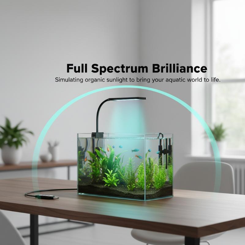مصباح LED مرن للحوض السمكي بمن - مراجعة Aquarium Planted Plants وسعره