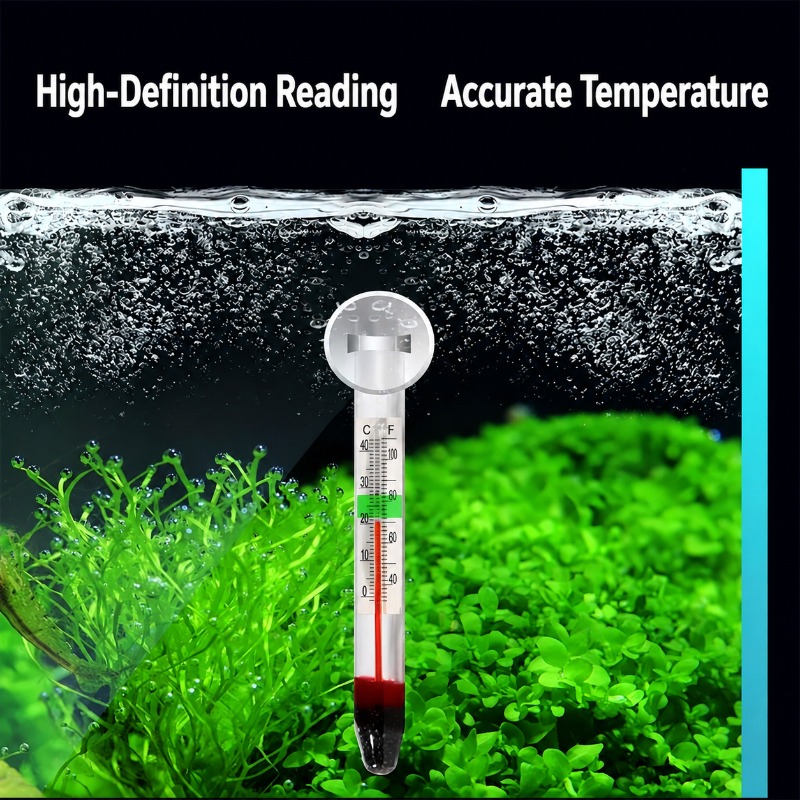 ميزان حرارة زجاجي للأحواض الما - مراجعة Planted Aquarium Water Temperature وسعره