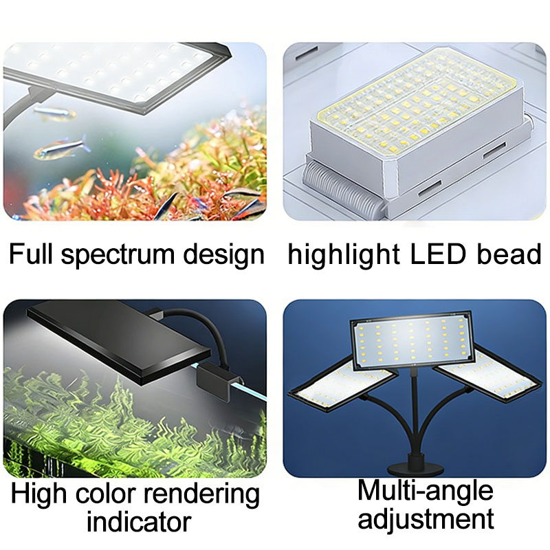 إضاءة LED كاملة الطيف لحوض الس - مراجعة Aquarium Plant Iron وسعره