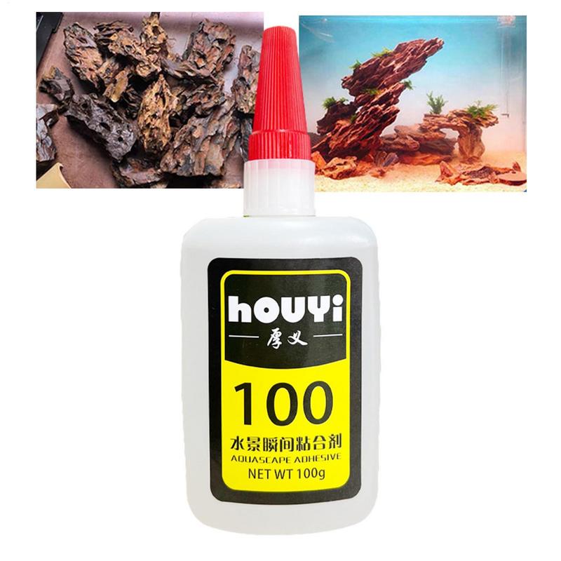 50/100 جرام خزان الأسماك المنا - مراجعة Aquarium Plant Glue Gel وسعره