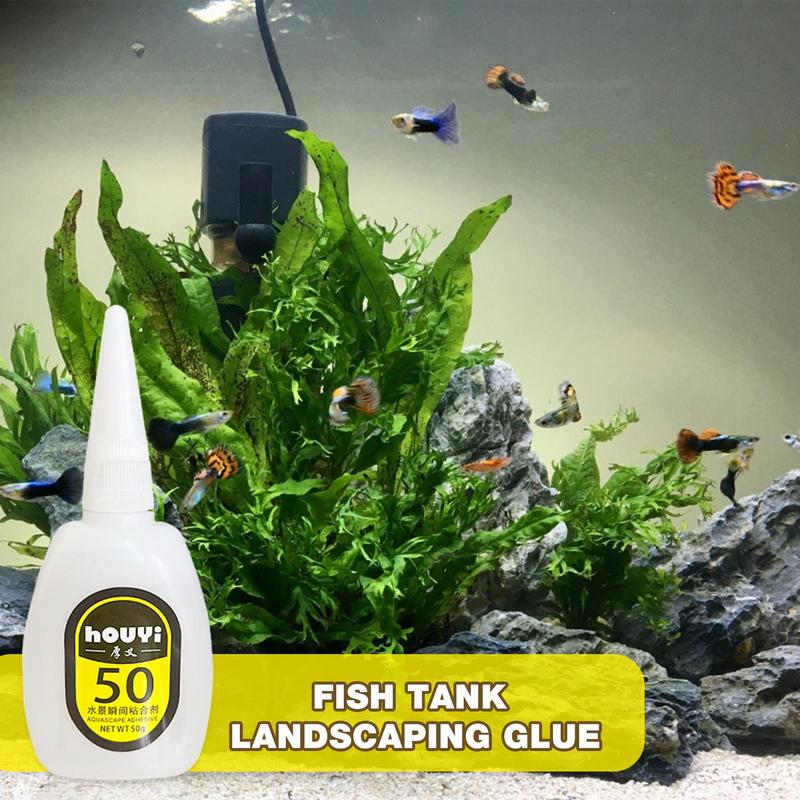 50/100 جرام خزان الأسماك المنا - مراجعة Aquarium Plant Glue Gel وسعره