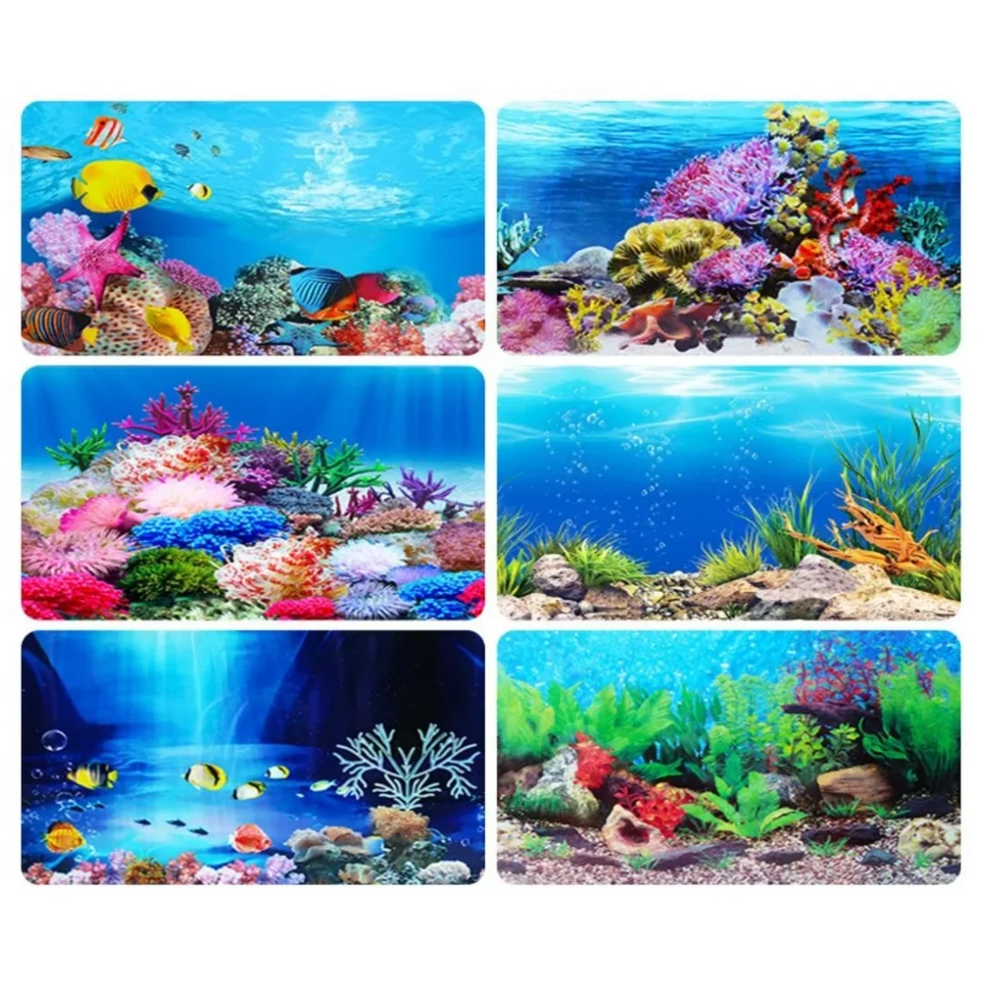 خلفية حوض السمك ثلاثية الأبعاد - مراجعة Aquarium Planted Background وسعره