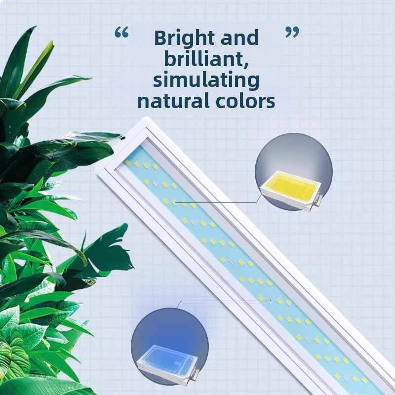إضاءة LED كاملة الطيف لأحواض ا - مراجعة Aquarium Planted Background وسعره